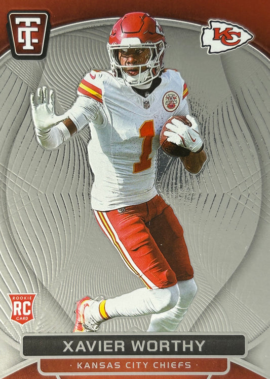 Xavier Worthy Totally Certified Rookie Chiefs