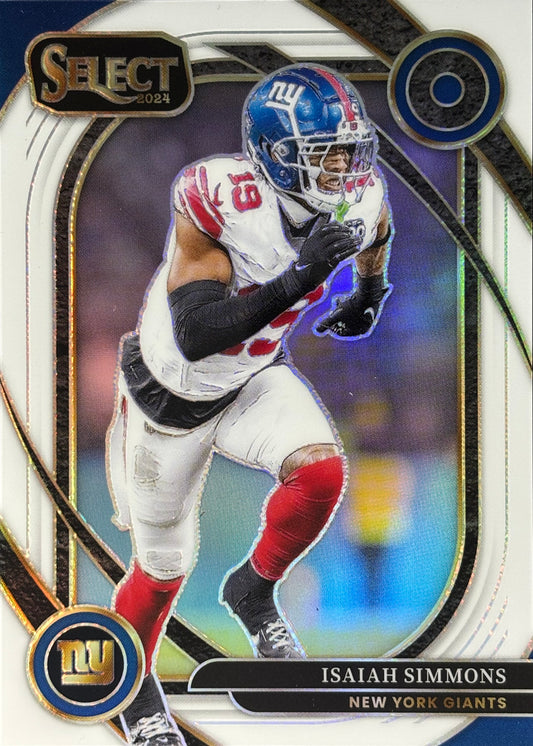 Isaiah Simmons Select White /35 Giants