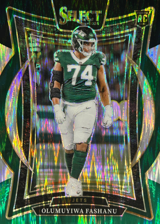 Olumuyiwa Fashanu Select Black Green Rookie Jets