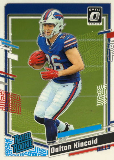 Dalton Kincaid Optic Rated Rookie Bills Sports Card