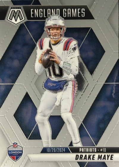 Drake Maye Mosaic England Game Patriots