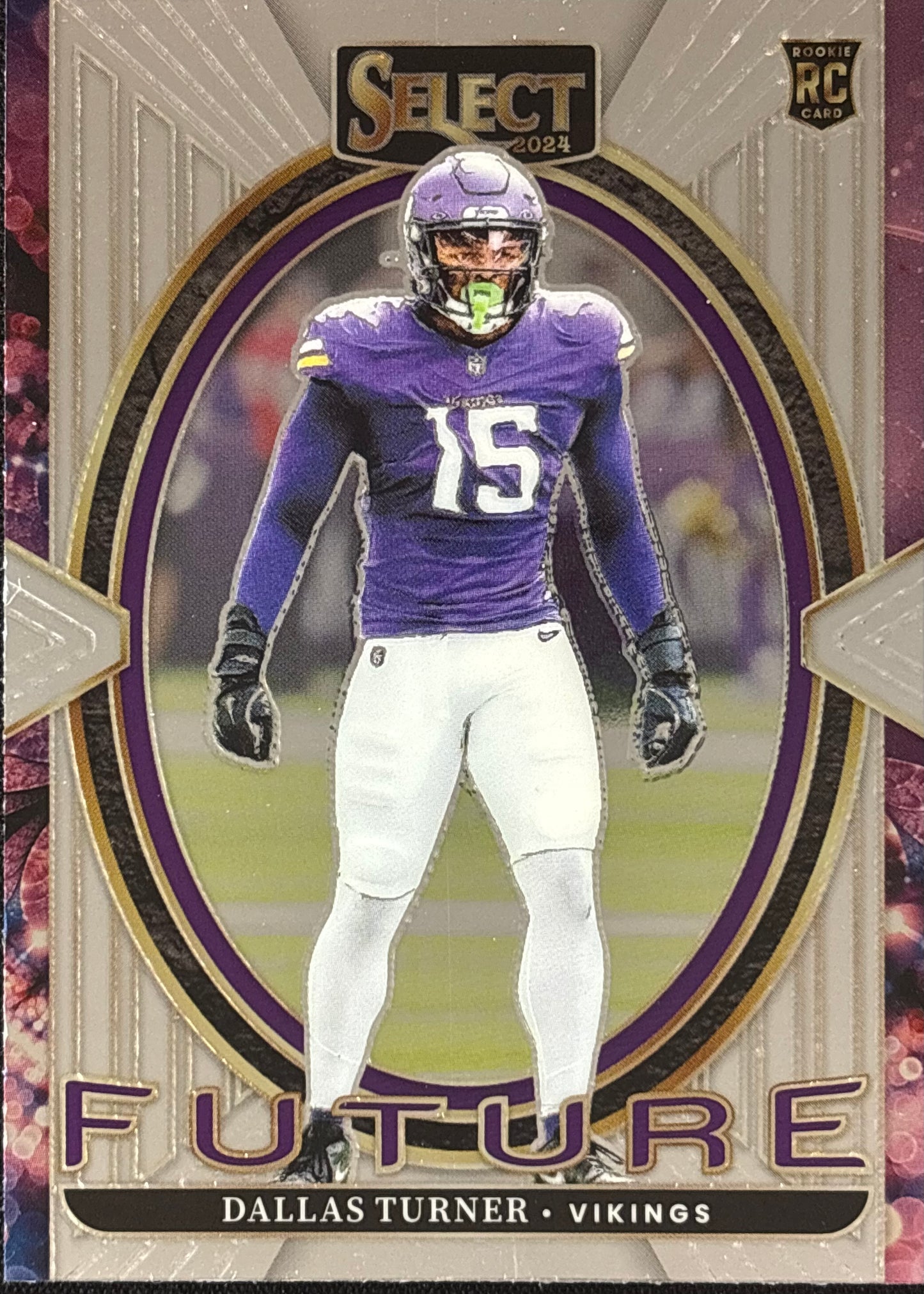 Dallas Turner Select Future Rookie Vikings