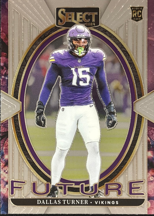 Dallas Turner Select Future Rookie Vikings
