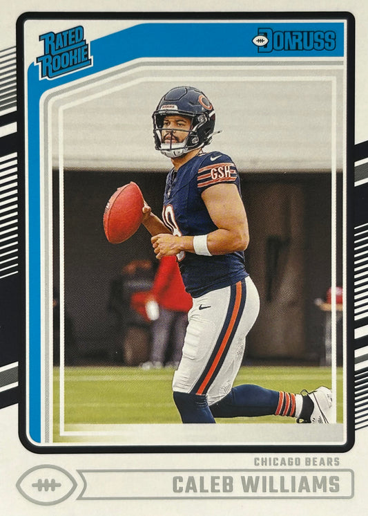 Caleb Williams Donruss Rated Rookie Bears
