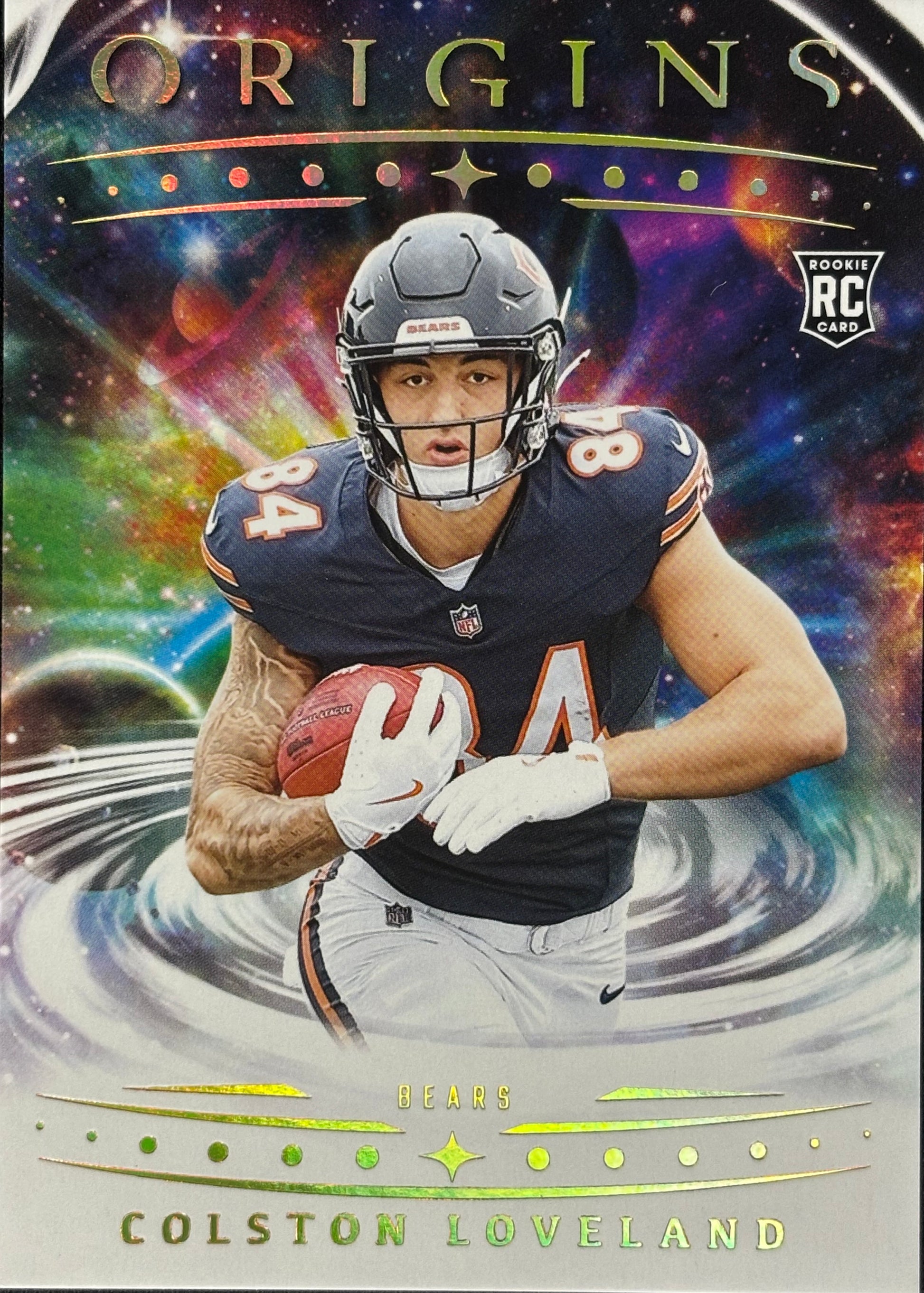 Colston Loveland Origins Rookie Bears Sports Card