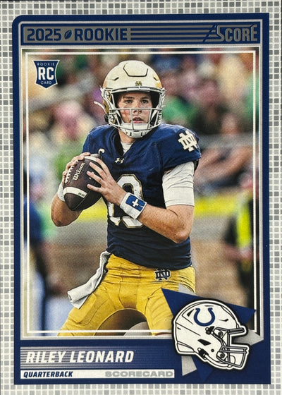 Riley Leonard Score Scoreboard Rookie Colts