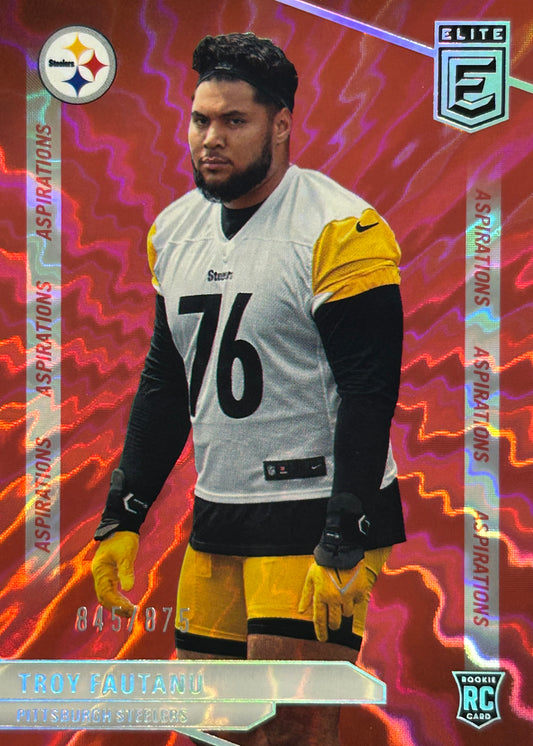 Troy Tautanu Elite /875 Rookie Steelers
