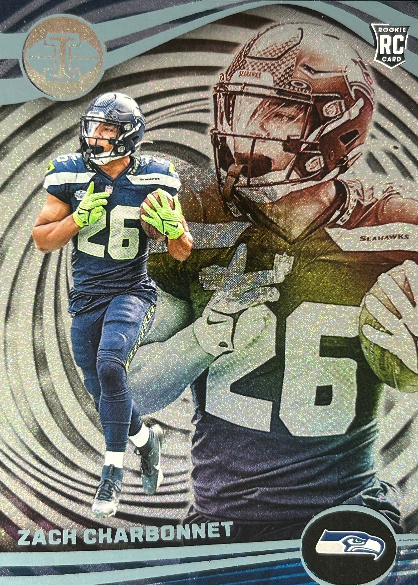 Zach Charbonnet Illusions Sparkle Seahawks