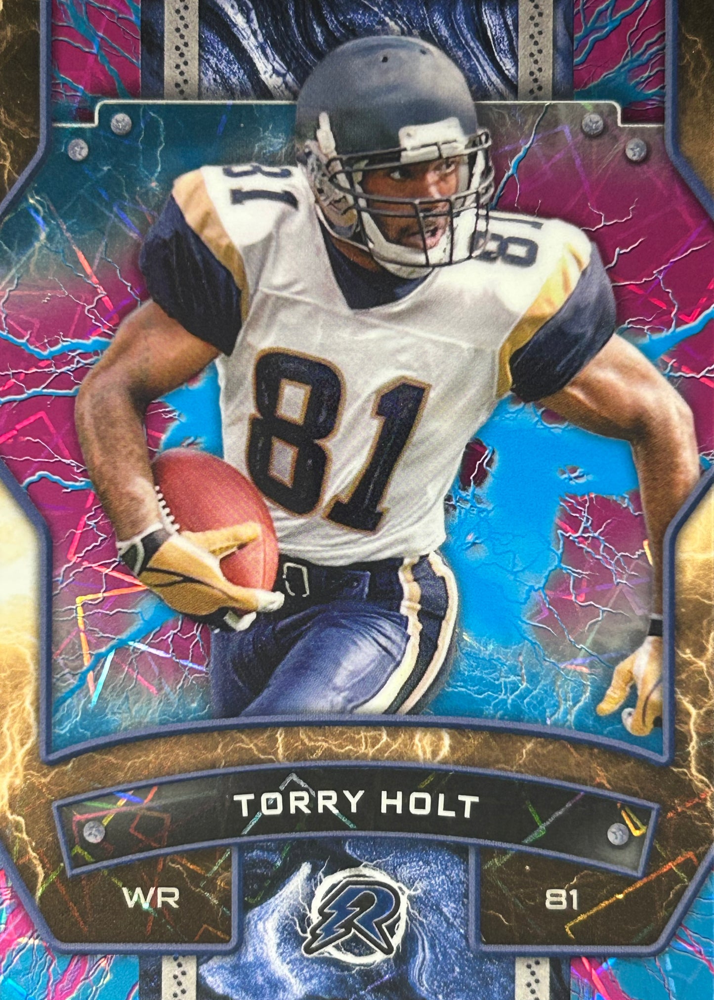 Torry Holt Resurgence Pink Lazer Rams