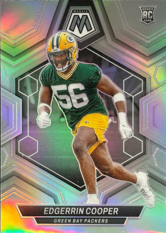 Edgerrin Cooper Mosaic Silver Rookie Packers