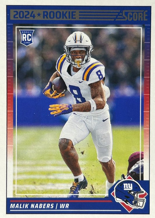 Malik Nabers Score Rookie Giants