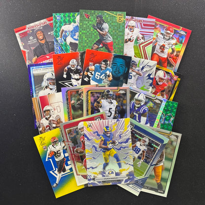 20x Parallel Football Card Value Lot #1A-P