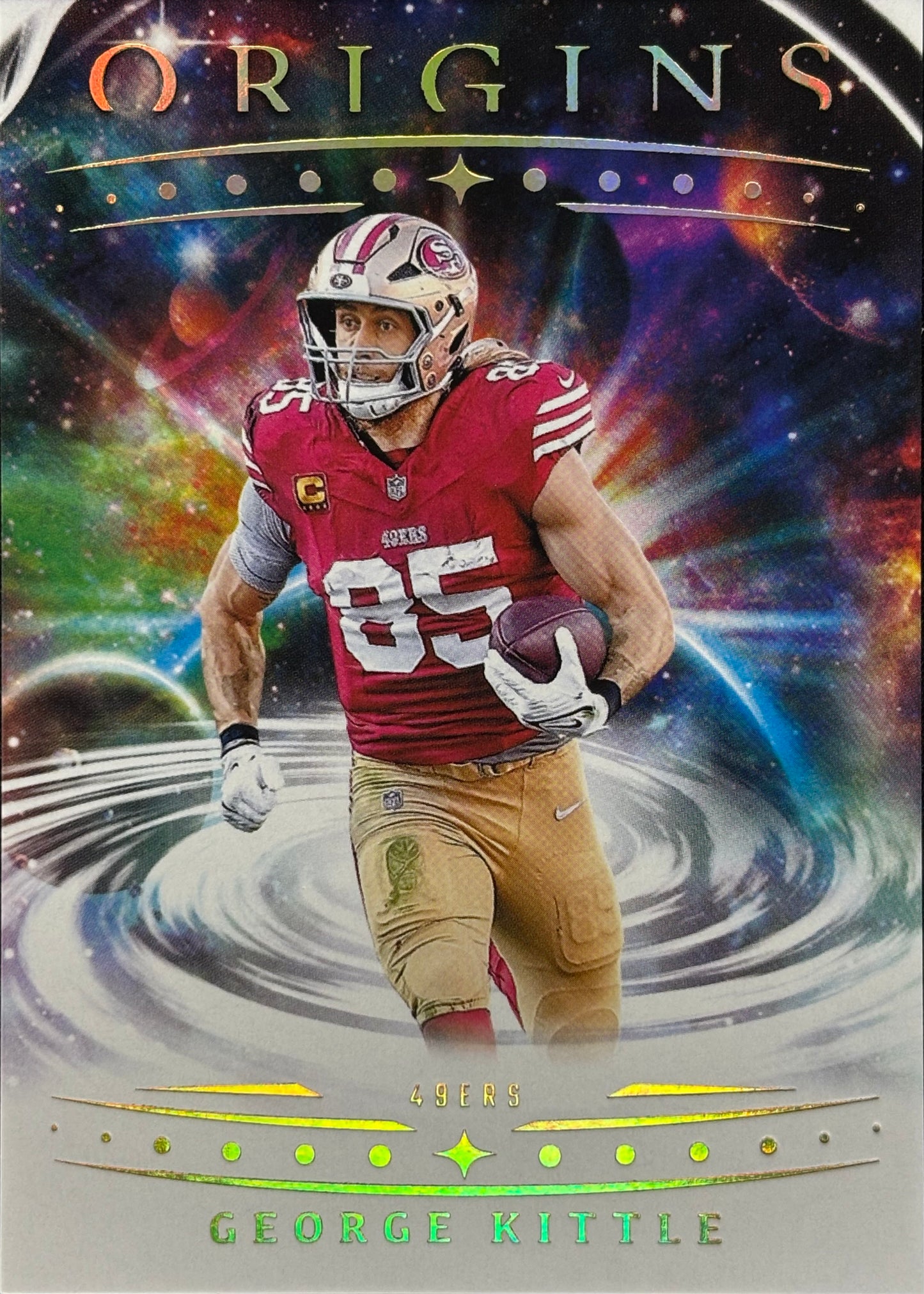 George Kittle Origins 49ers Sports Card