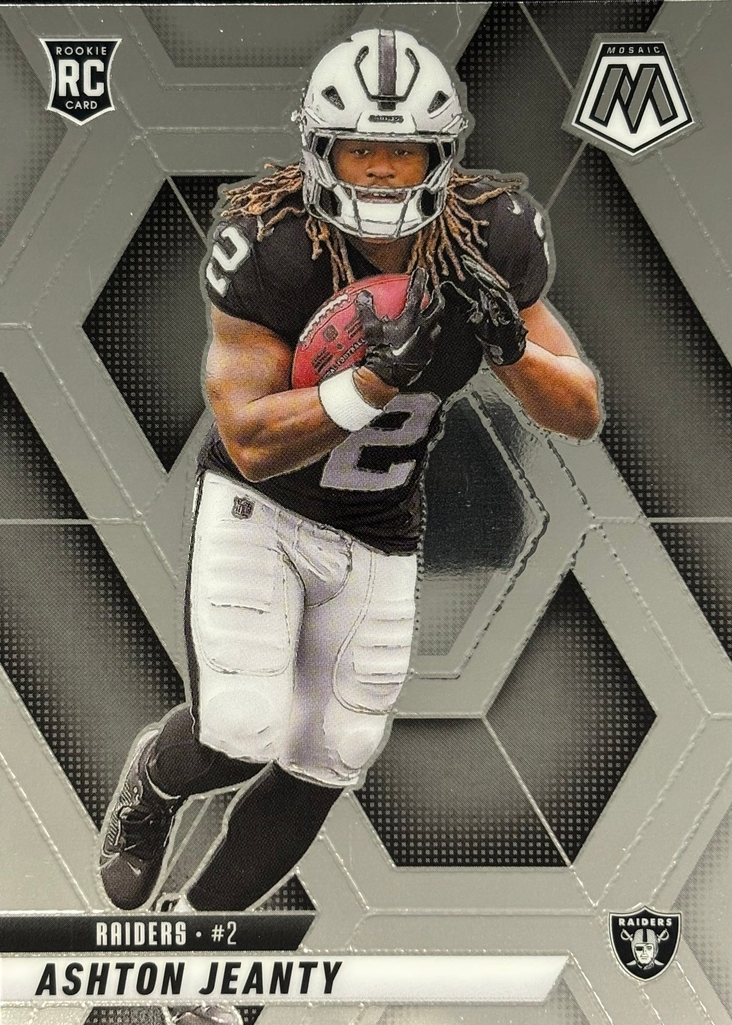 Ashton Jeanty Mosaic Rookie Raiders