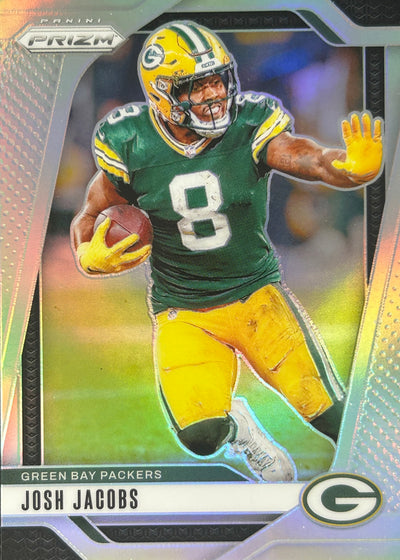 Josh Jacobs Prizm Silver Eagles