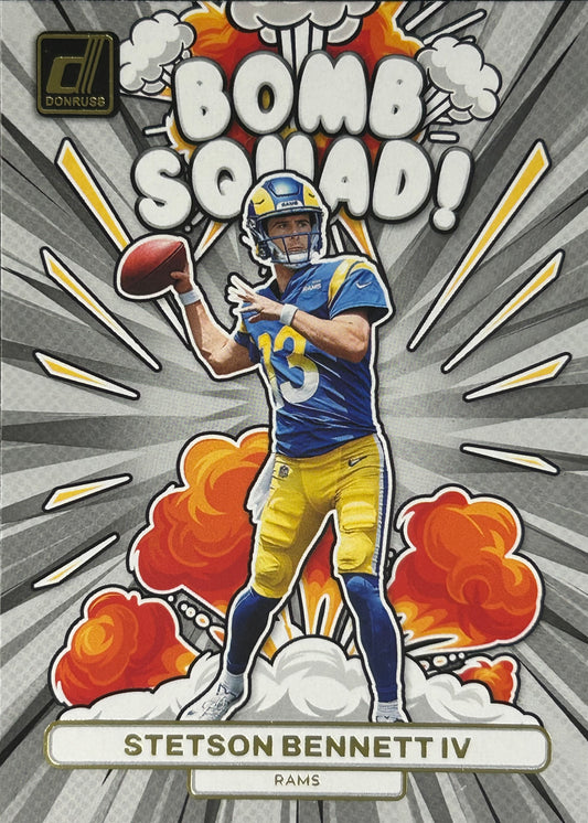 Stetson Bennett Bomb Squad Rookie Rams