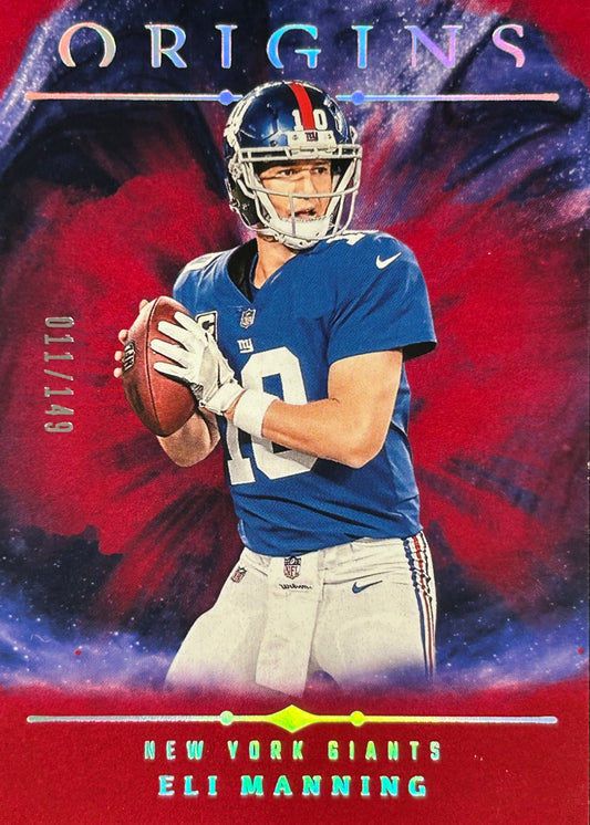 Eli Manning Origins Red /149