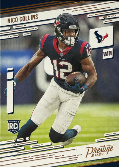 Nico Collins Prestige Rookie Texans
