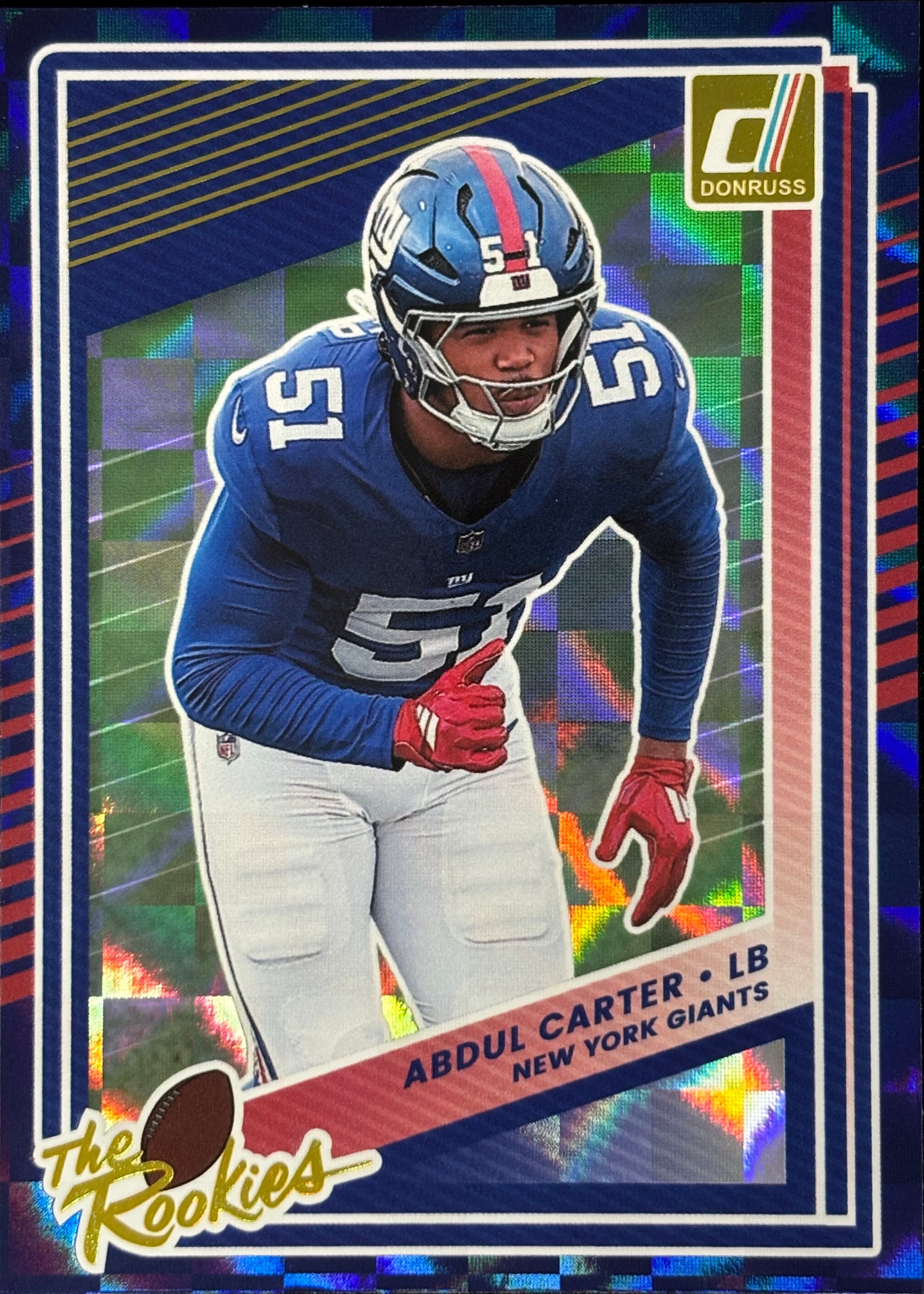 Abdul Carter The Rookies Giants Sports Card