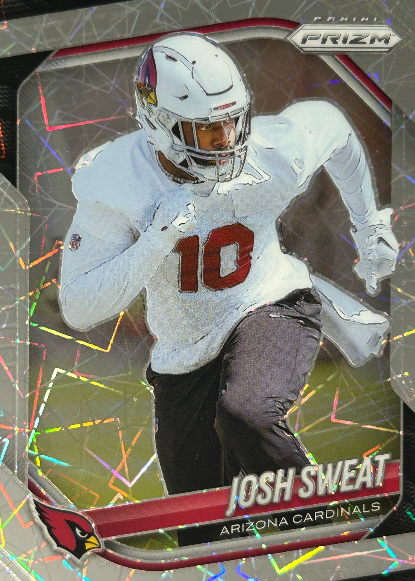 Josh Sweat Prizm Lazer Cardinals