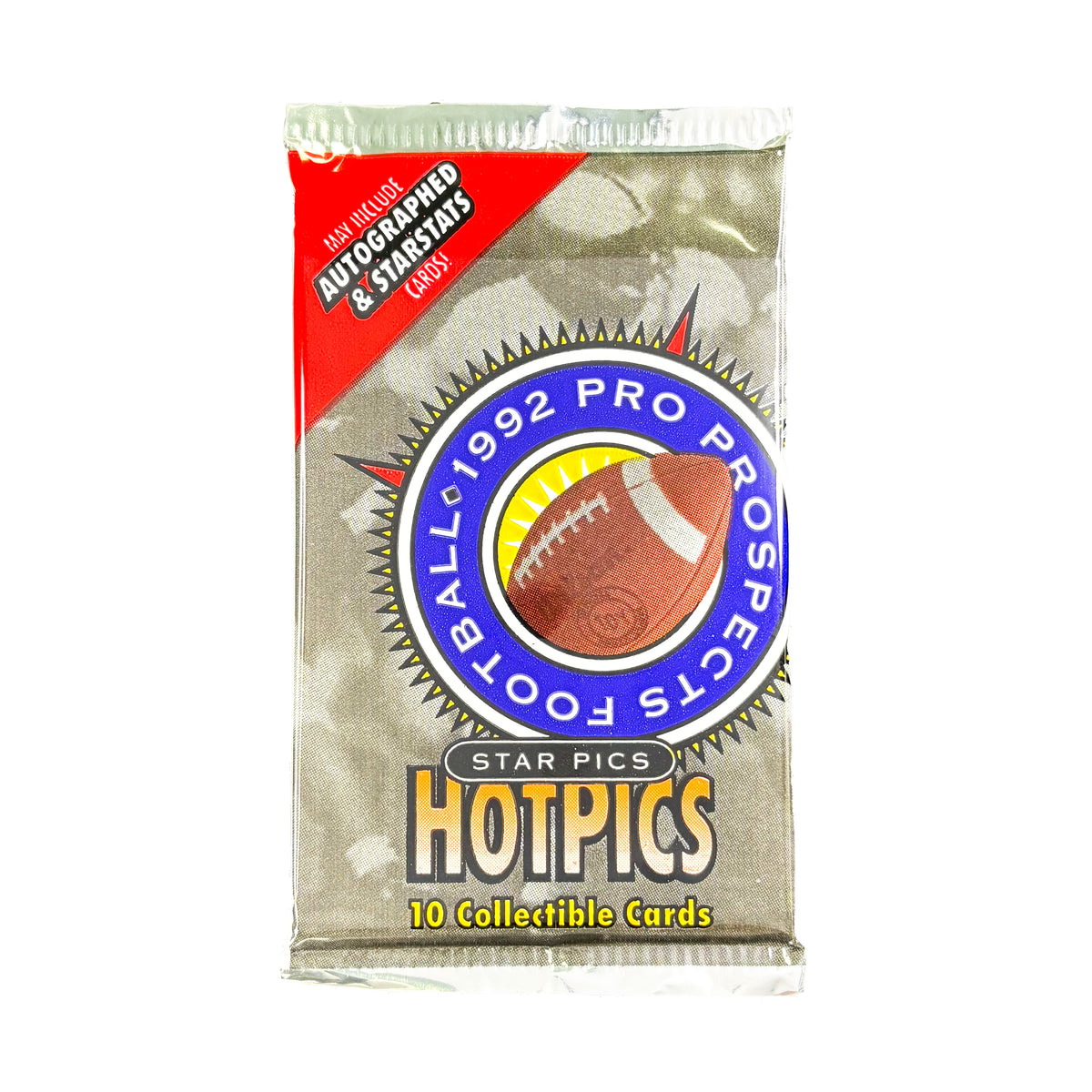 1992 Pro Prospects Star Pics Football Pack Sports Card