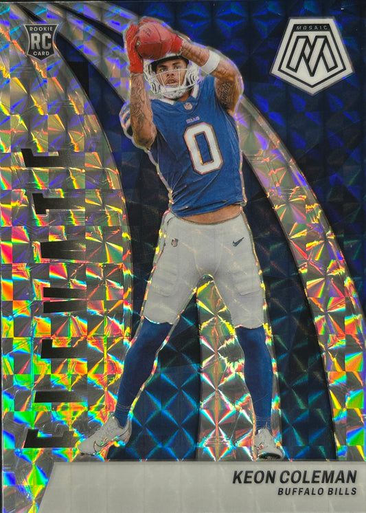 Keon Coleman Elevate Prizm Rookie Bills