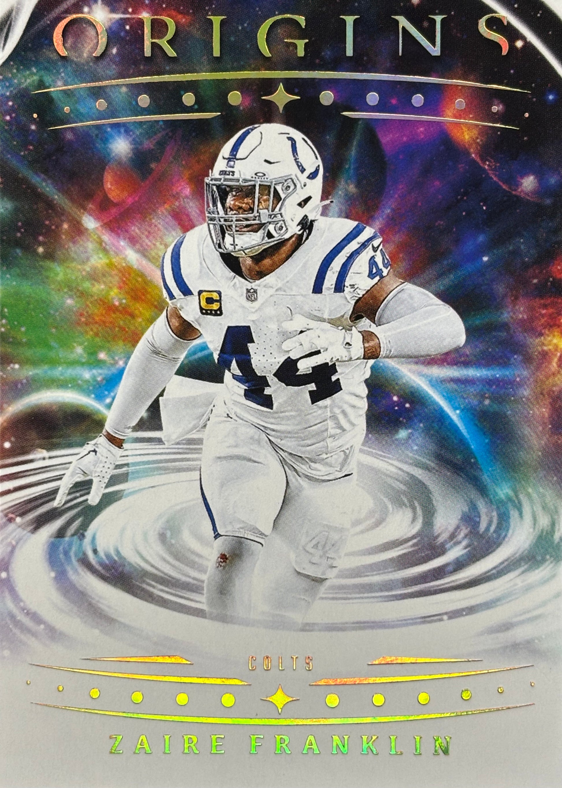 Zaire Franklin Origins Colts Sports Card