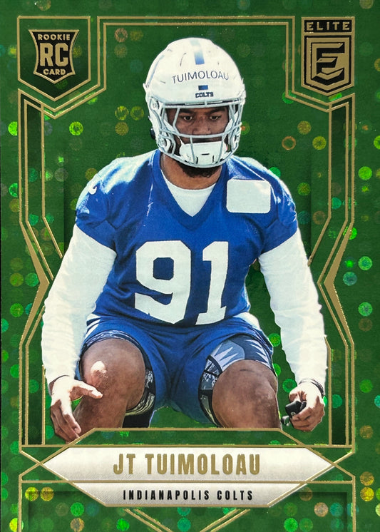 JT Tuimoloau Elite Disco Rookie Colts