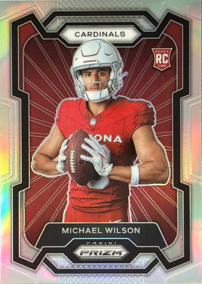 Michael Wilson Prizm Variation Rookie Cardinals