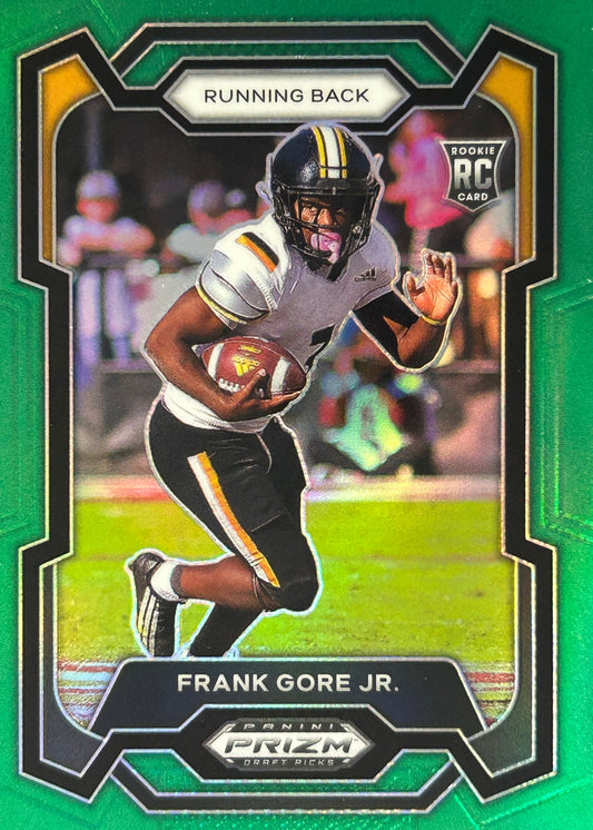Frank Gore Jr. Prizm Draft Green Rookie Bills