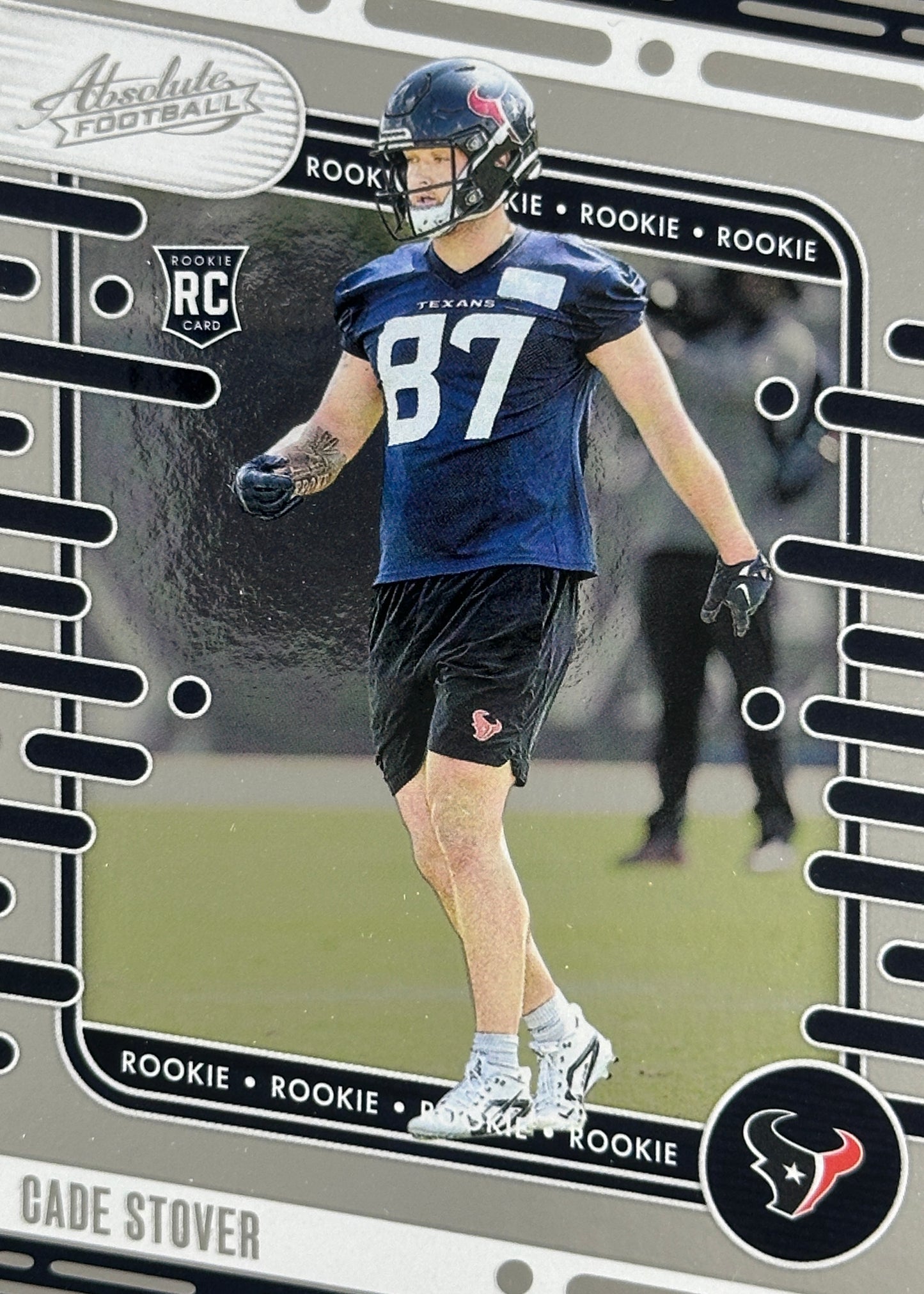 Cade Stover Absolute Rookie Texans Sports Card