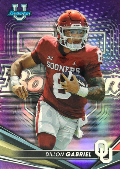 Dillon Gabriel Bowman Best Purple /250 Browns