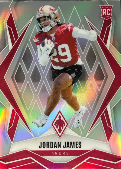 Jordan James Phoenix Silver Rookie 49ers