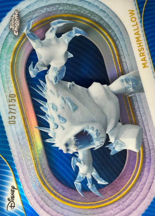 Marshmallow Blue /150 Topps Chrome Disney
