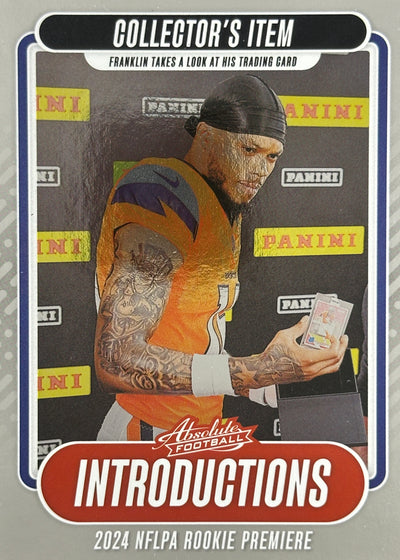Troy Franklin Introductions Collector’s Item Absolute Broncos Sports Card