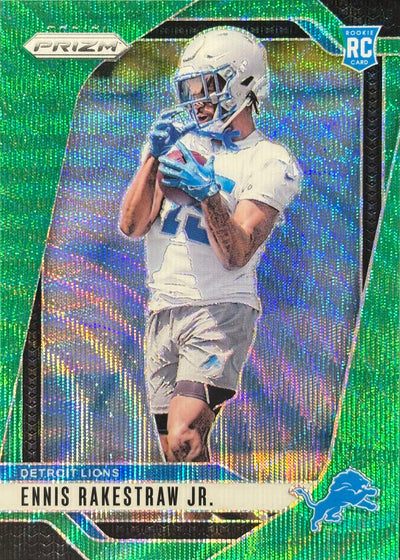 Ennis Rakestraw Jr. Prizm Green Wave Rookie Lions
