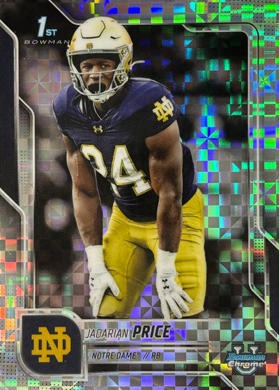 Jadarian Price Bowman U Chrome X-Fractor 1st
