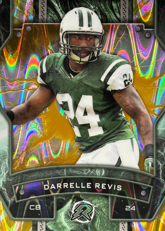 Darrelle Revis Resurgence Gold /50 Jets