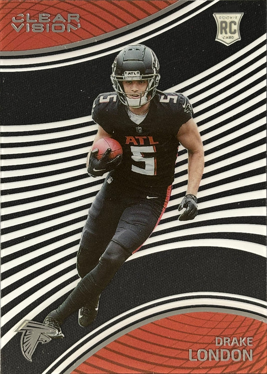 Drake London Chronicles Clear Vision Rookie Falcons