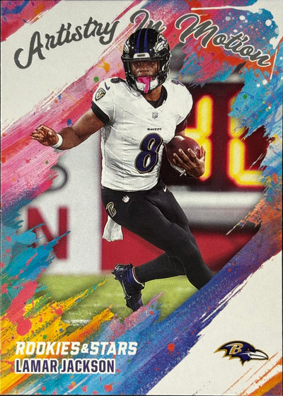 Lamar Jackson Artistry in Motion Ravens