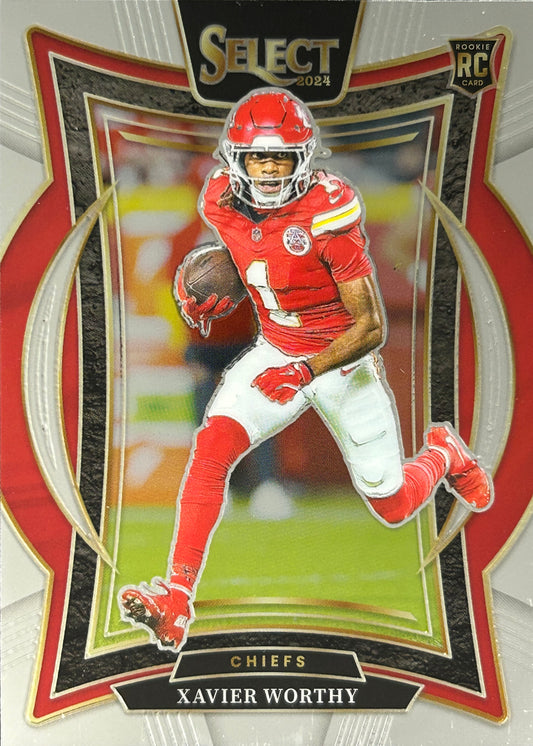 Xavier Worthy Select Rookie Chiefs
