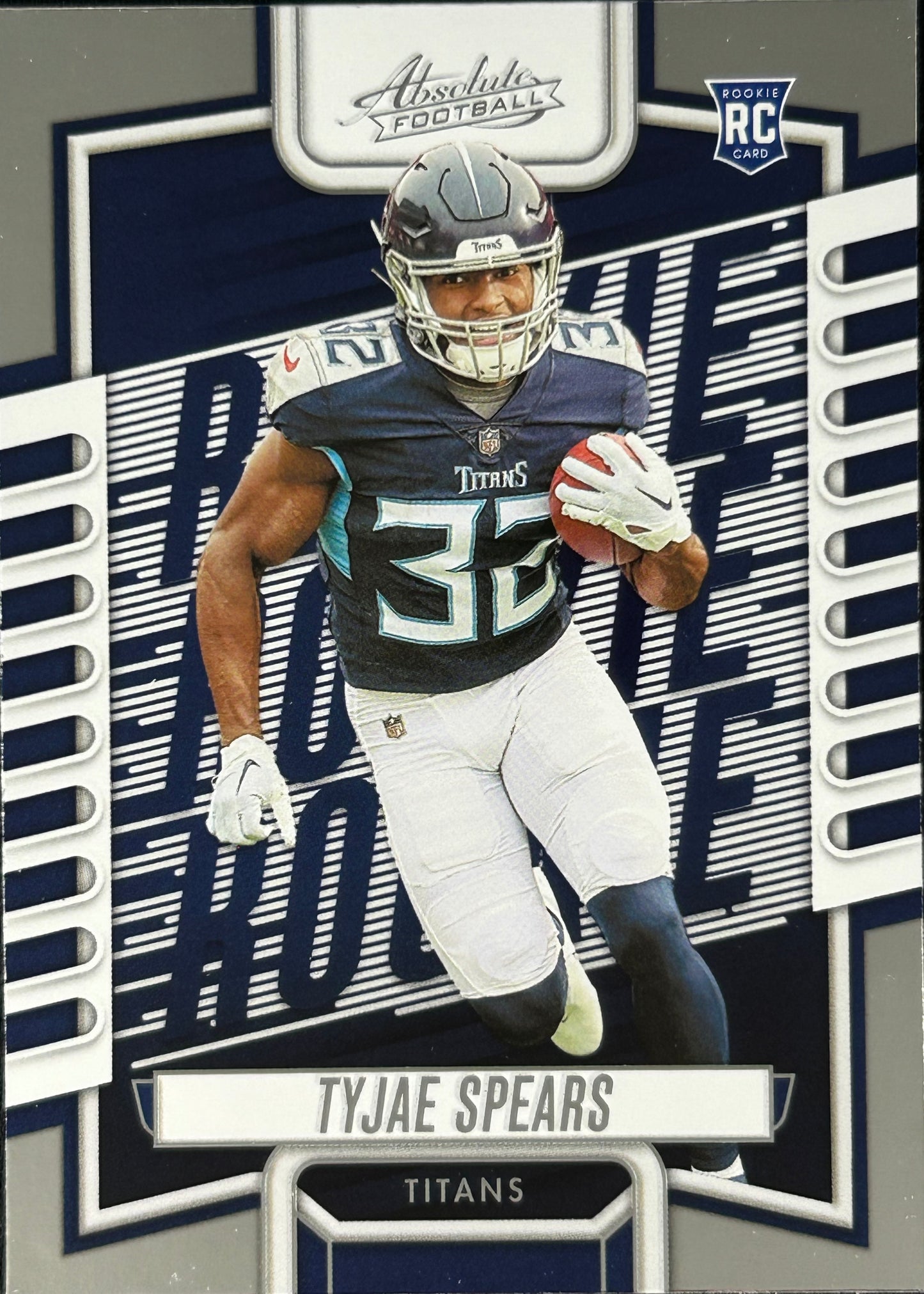 Tyjae Spears Absolute Rookie Titans Sports Card