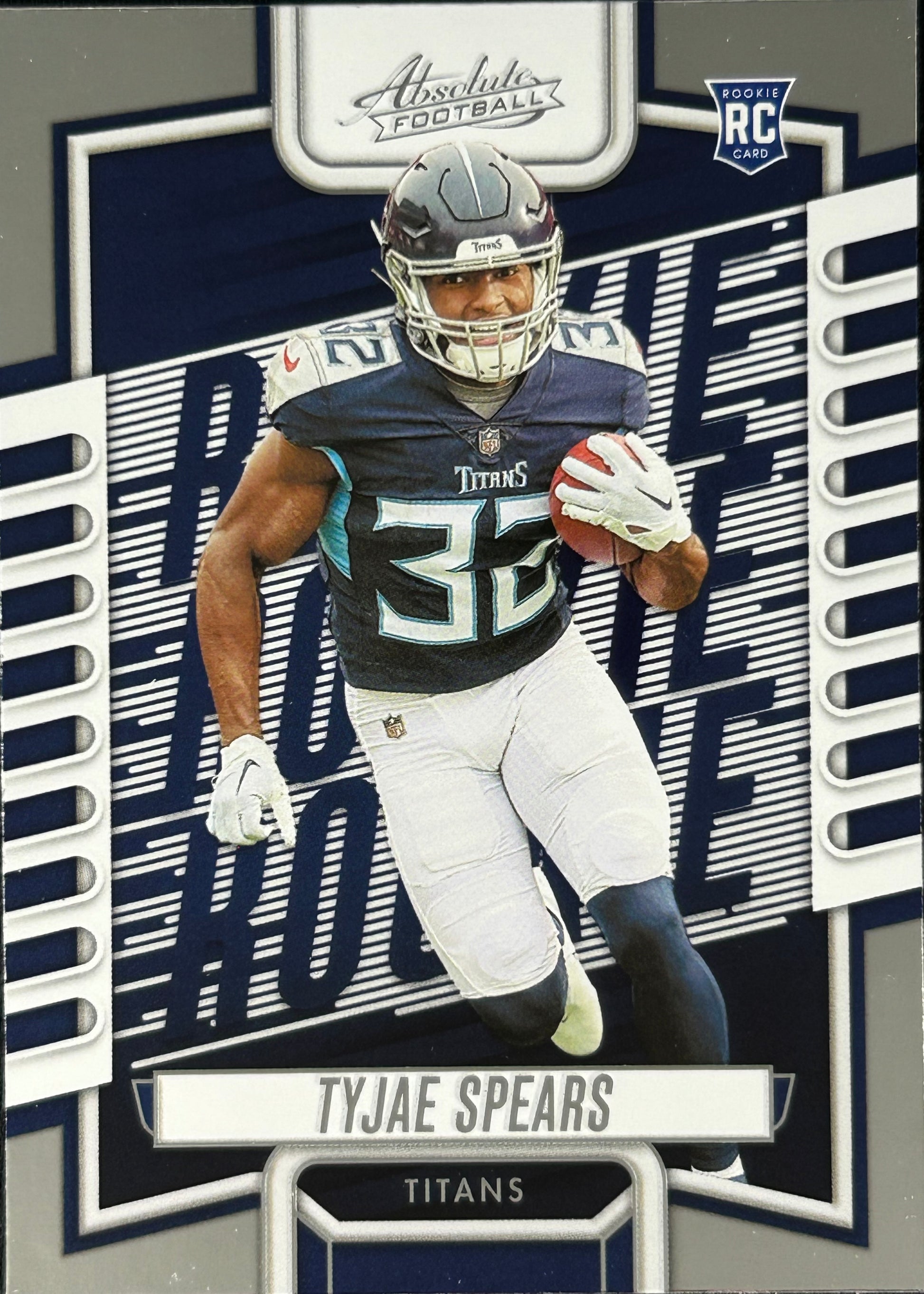Tyjae Spears Absolute Rookie Titans Sports Card