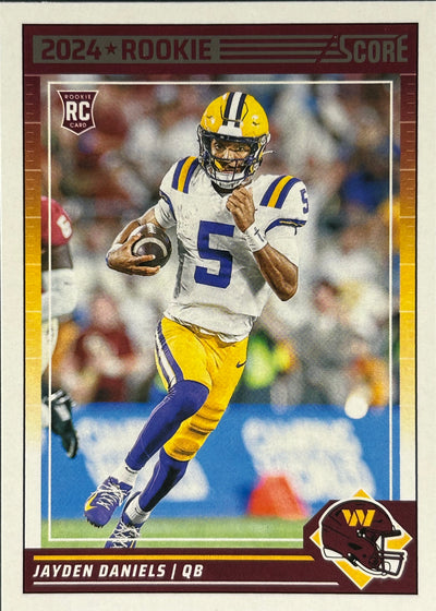 Jayden Daniels Score Rookie Commanders