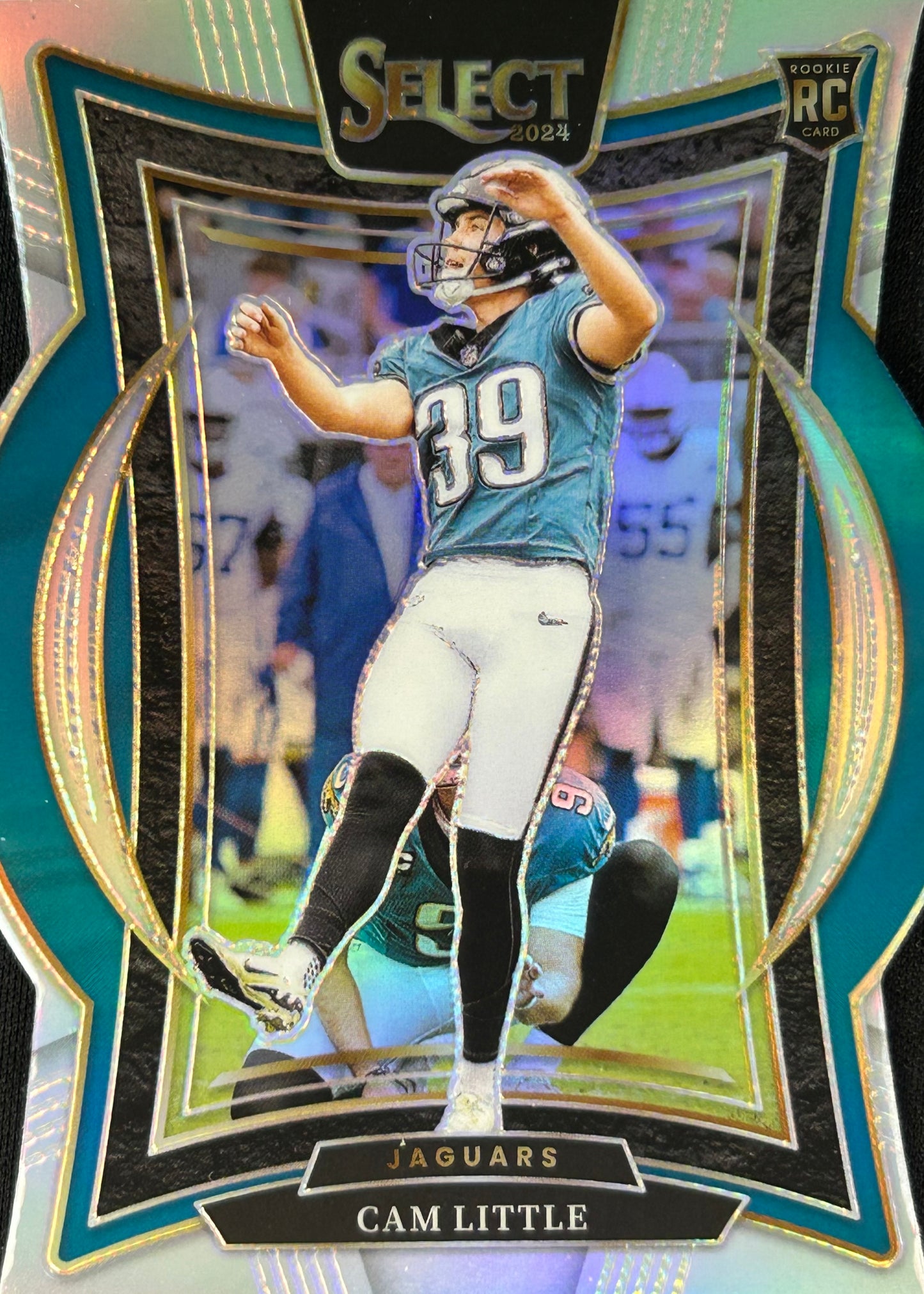 Cam Little Select Silver Die-Cut Rookie Jaguars