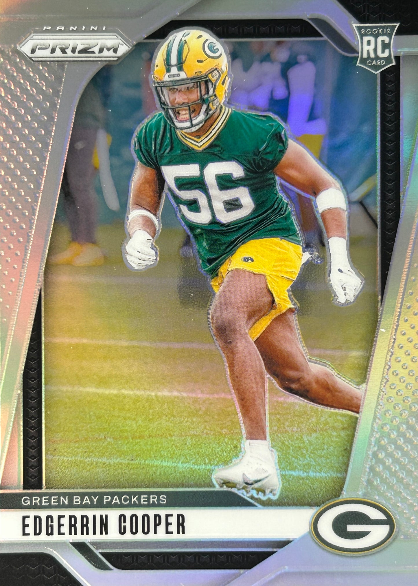 Edgerrin Cooper Prizm Silver Rookie Packers