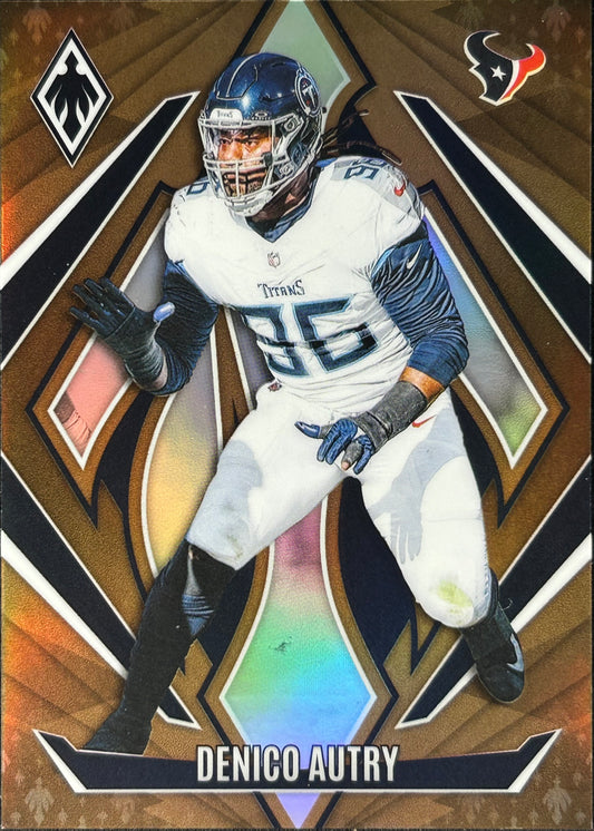 Denico Autry Phoenix Bronze /75 Texans