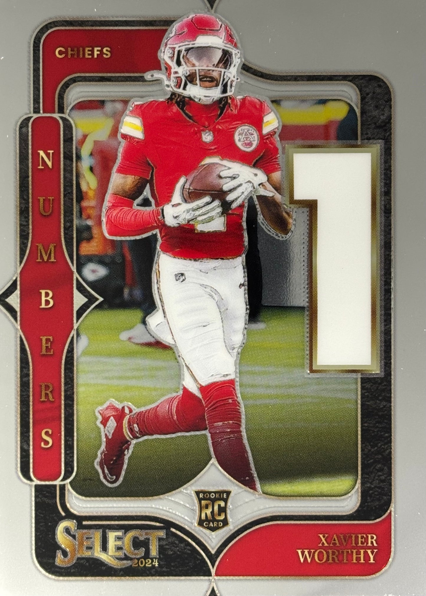 Xavier Worthy Select Numbers Rookie Chiefs