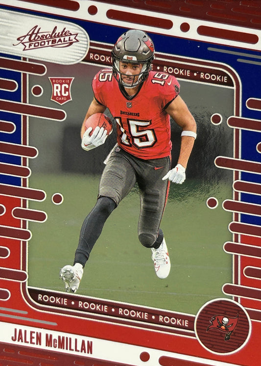 Jalen McMillan Absolute Red Blue Rookie Buccaneers