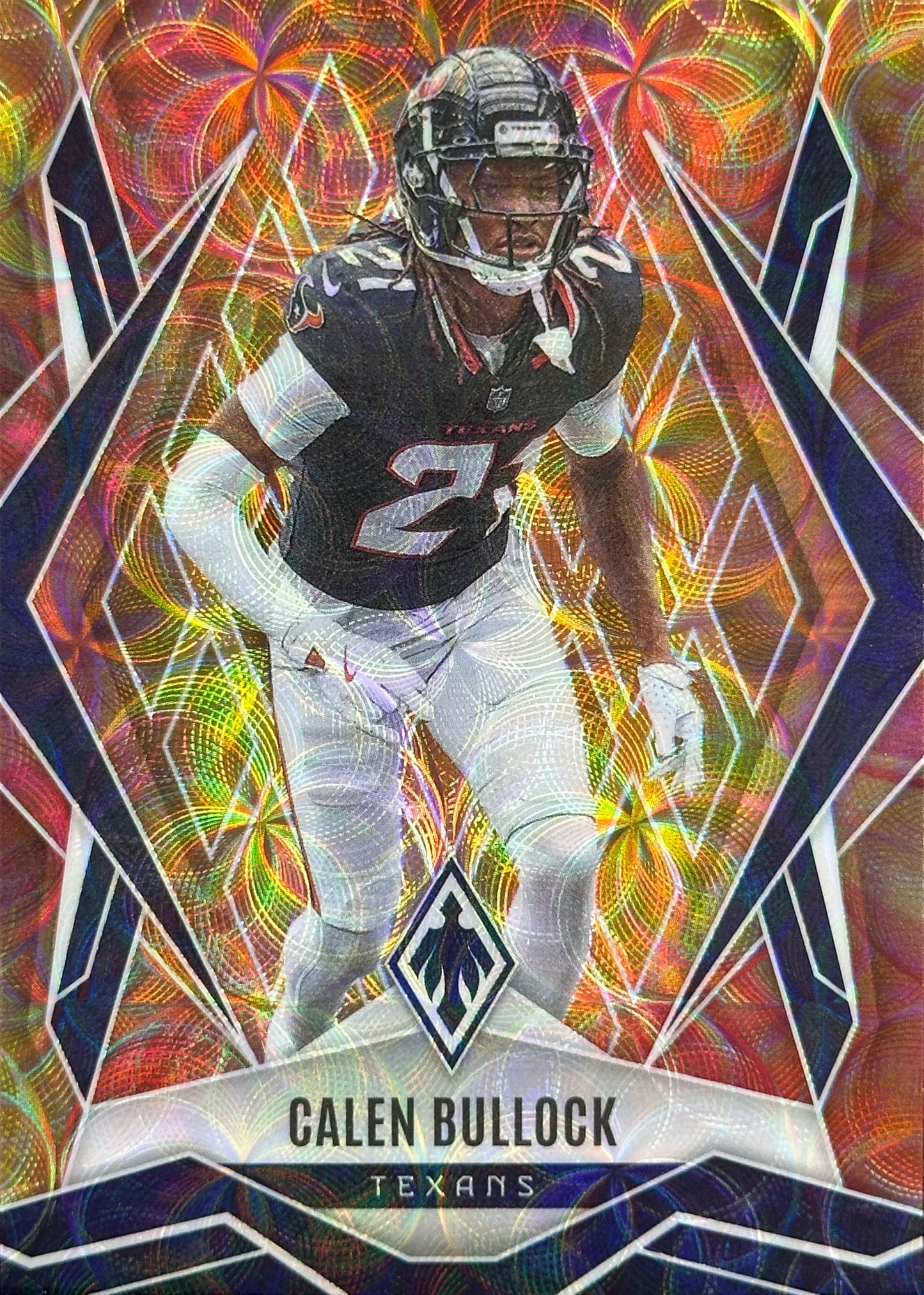 Calen Bullock Phoenix Fire Burst /350 Houston Texans